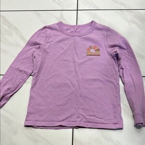 Purple Kids Long Sleeve Shirt